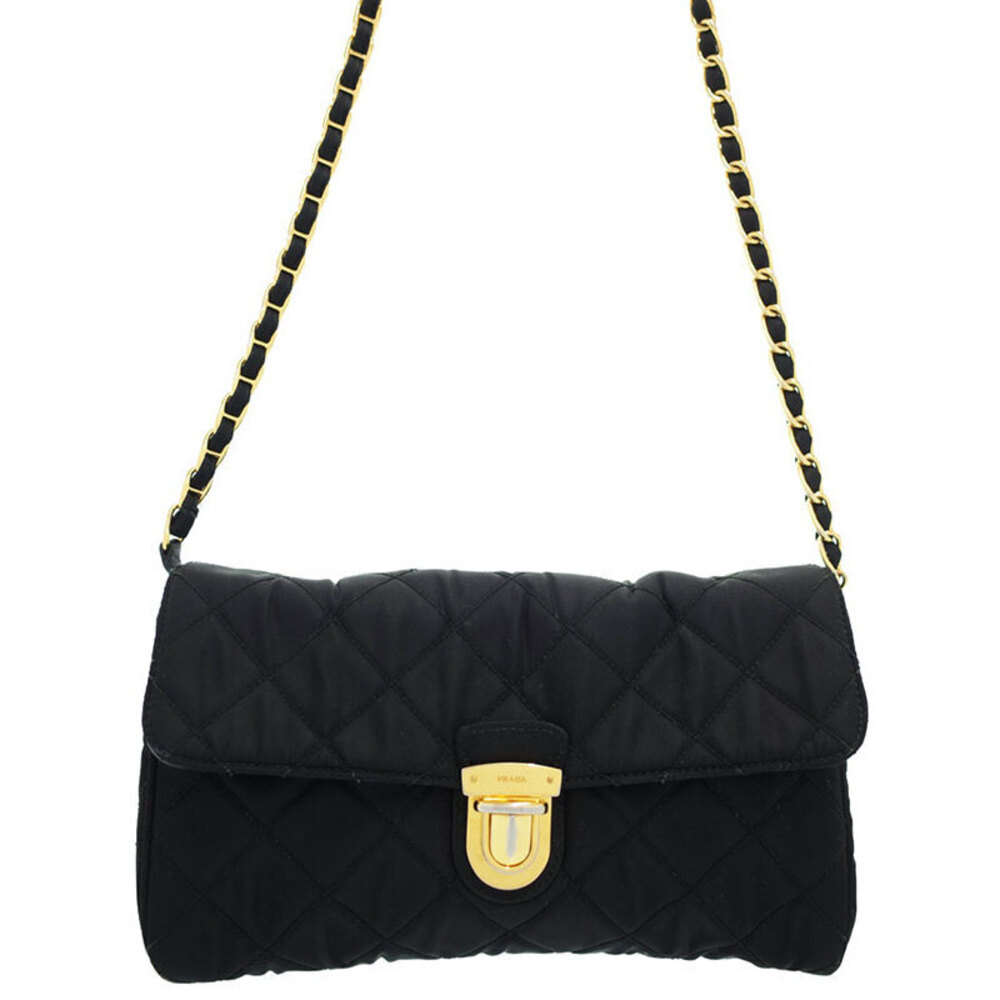 Prada Chain Bag Shoulder Quilted Clutch - Picture 2 of 9